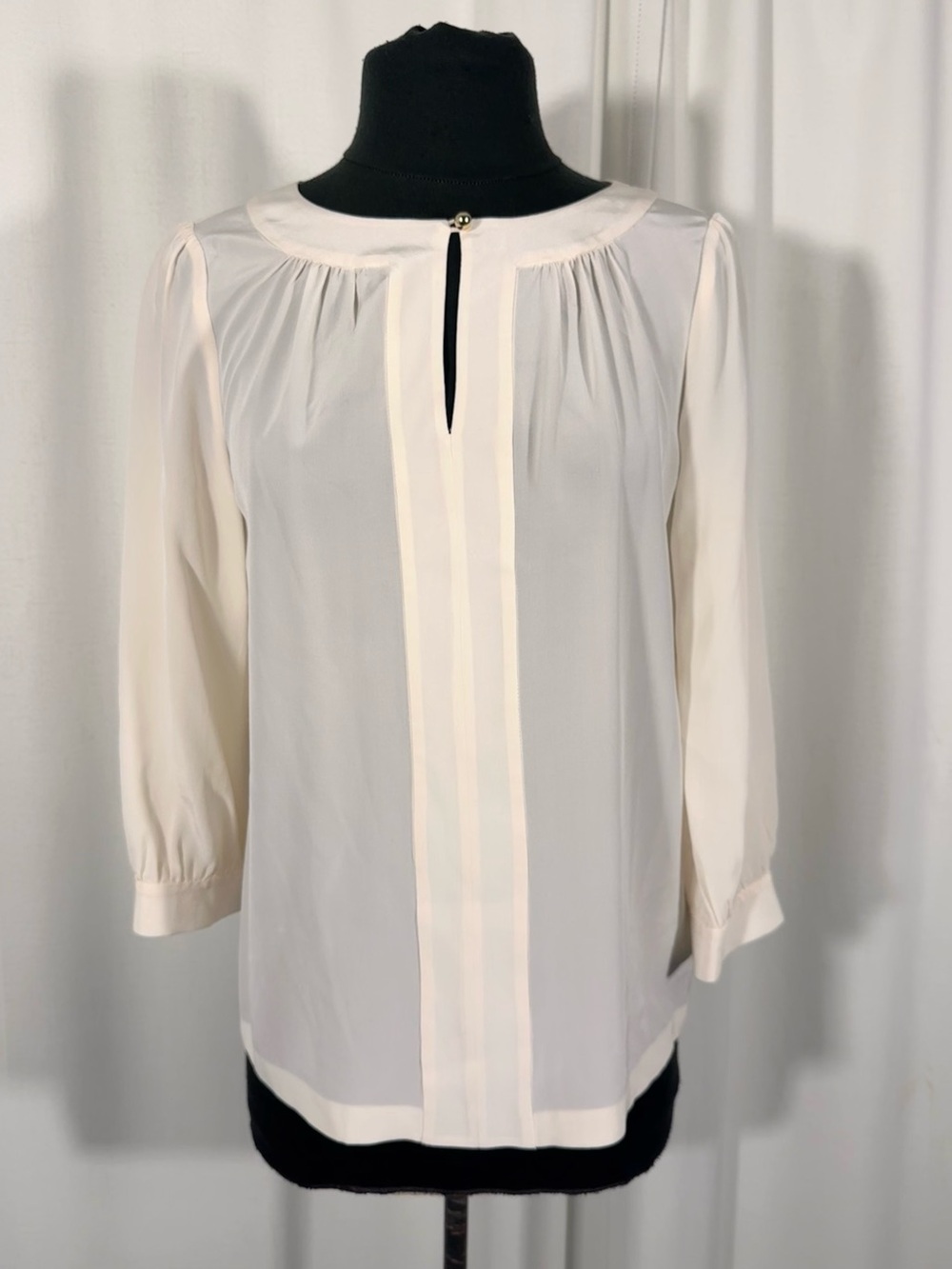 Kate Spade Ivory Silk Blouse